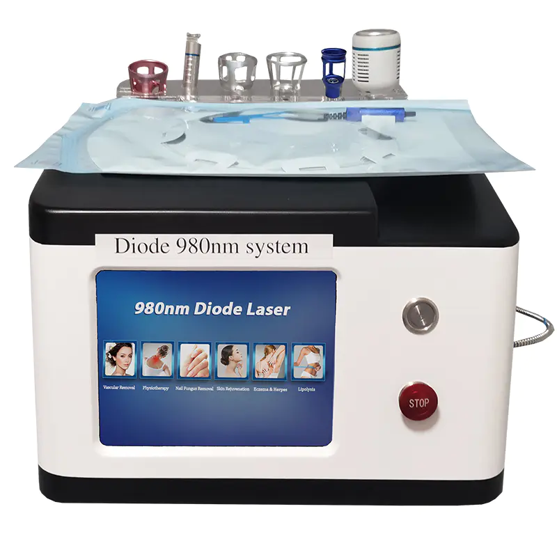 Élimination de la veine faciale laser à diode 980 nm