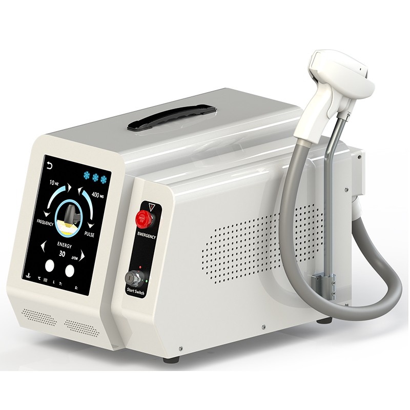 Machine d'épilation au laser sous les bras